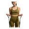 Nike Dri-Fit Seamless Tanktop Damen Grün F368 - gruen