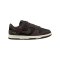 Nike Dunk Low Suede Damen Schwarz - schwarz