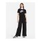 Nike Essentails Logo T-Shirt Damen Schwarz F010 - schwarz
