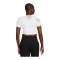 Nike Essential SLM Crop T-Shirt Damen Weiss F100 - weiss