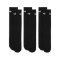 Nike Everyday Lightweight 3er Pack Socken F010 - schwarz