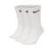 Nike Everyday Lightweight 3er Pack Socken F100 - weiss