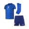 Nike HNS Kroatien Minikit Away WC 2026 Kids Blau F444 - blau