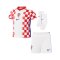 Nike HNS Kroatien Minikit Trikot Set Home WM 2026 Kids Weiß F100 - weiss