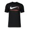 Nike Hypervenom Swoosh T-Shirt Schwarz F010 - schwarz