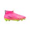 Nike Jr Air Zoom Mercurial Superfly IX Academy FG/MG Luminous Kids Pink Gelb F605 - rosa