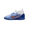 Nike Jr Air Zoom Mercurial Superfly IX Academy CR7 IC Halle Kids Weiss Kupfer F182 - weiss