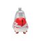 Nike Jr Air Zoom Mercurial Vapor XV Academy FG/MG Ready Kids Rot Weiss Schwarz F600 - rot