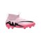 Nike Jr Air Zoom Mercurial Superfly IX Academy FG/ MG Mad Brilliance Kids Rot Schwarz F601 - rot
