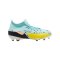 Nike Jr Phantom GT2 Academy DF FG/MG Kids Lucent Türkis Gelb F407 - tuerkis