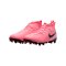 Nike Jr Phantom Luna II Academy FG/MG Mad Brilliance Kids Rot Schwarz F600 - rot