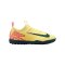 Nike Jr Air Zoom Mercurial Vapor XVI Academy TF Mbappe Signature Kids Orange Blau F800 - orange