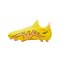 Nike Jr Air Zoom Mercurial Vapor XV Academy FG/MG Kids Lucent Gelb Rosa F780 - gelb