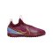 Nike Jr Zoom Vapor XV Academy TF Kids Mbappe Mode 2.0 Rot Gold F694 - rot