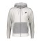 Nike Kapuzenjacke Weiss F051 - grau