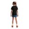 Nike KNVB Niederlande Crest T-Shirt Kids Schwarz F010 - schwarz