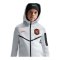 Nike KNVB Niederlande Tech Fleece Kapuzenjacke Kids Grau F025 - grau