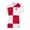 Nike Kroatien Authentic Trikot Home EM 2024 Weiss Rot Weiss F100 - weiss