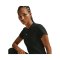Nike NSW Rib T-Shirt Damen Schwarz F010 - schwarz