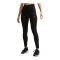 Nike One High Rise Leggings Damen Schwarz F010 - schwarz