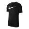 Nike Park 20 T-Shirt Swoosh Schwarz F010 - schwarz