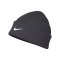 Nike Peak Standard Cuff Beanie Grau Weiss F060 - grau