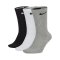 Nike Perfect Lightweight Crew Socken 3er Pack F901 - grau