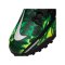 Nike Jr Phantom GT2 Shockwave Academy TF Kids Schwarz Grau Grün F003 - schwarz