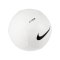 Nike Pitch Team Trainingsball Weiss Schwarz F100 - weiss