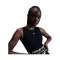 Nike Pro 365 Crop Tanktop Damen Schwarz F010 - schwarz