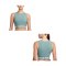Nike Pro Cropped Tanktop Damen Schwarz F017 - schwarz