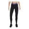 Nike Pro Mid Rise Leggings Damen Schwarz F025 - schwarz