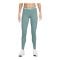 Nike Pro Mid Rise Leggings Damen Schwarz F027 - schwarz