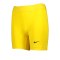 Nike Pro Strike Short Damen Gelb Schwarz F719 - gelb