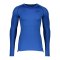 Nike Pro Longsleeve Blau Schwarz F480 - blau