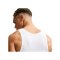 Nike Ribbed 2Pk Tanktop Weiß Fmed - weiss