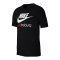 Nike SC Freiburg NSW Futura T-Shirt Damen Schwarz F010 - schwarz