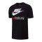 Nike SC Freiburg NSW Futura T-Shirt Schwarz F010 - schwarz