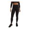 Nike Seamless High Rise 7/8 Leggings Damen Schwarz F010 - schwarz