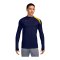 Nike Strike T90 Drill Top Sweatshirt Blau F492 - blau