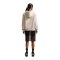 Nike Studio Fleece Hoody Damen Braun - beige