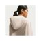 Nike Studio Fleece Hoody Damen Braun - beige