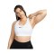 Nike Swoosh High Support Bra Sport-BH Damen F100 - weiss
