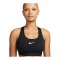 Nike Swoosh Medium Support Sport-BH Damen F010 - schwarz