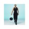 Nike Team Basketball Hose Damen Schwarz F010 - schwarz