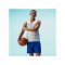 Nike Team Basketball Stock Short Blau Weiss F463 - blau