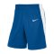 Nike Team Basketball Stock Short Blau Weiss F463 - blau