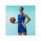Nike Team Basketball Stock Trikot Damen Blau F463 - blau