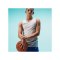 Nike Team Basketball Stock Trikot Weiss Blau F102 - weiss