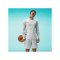 Nike Team Basketball Stock Trikot Weiss F100 - weiss